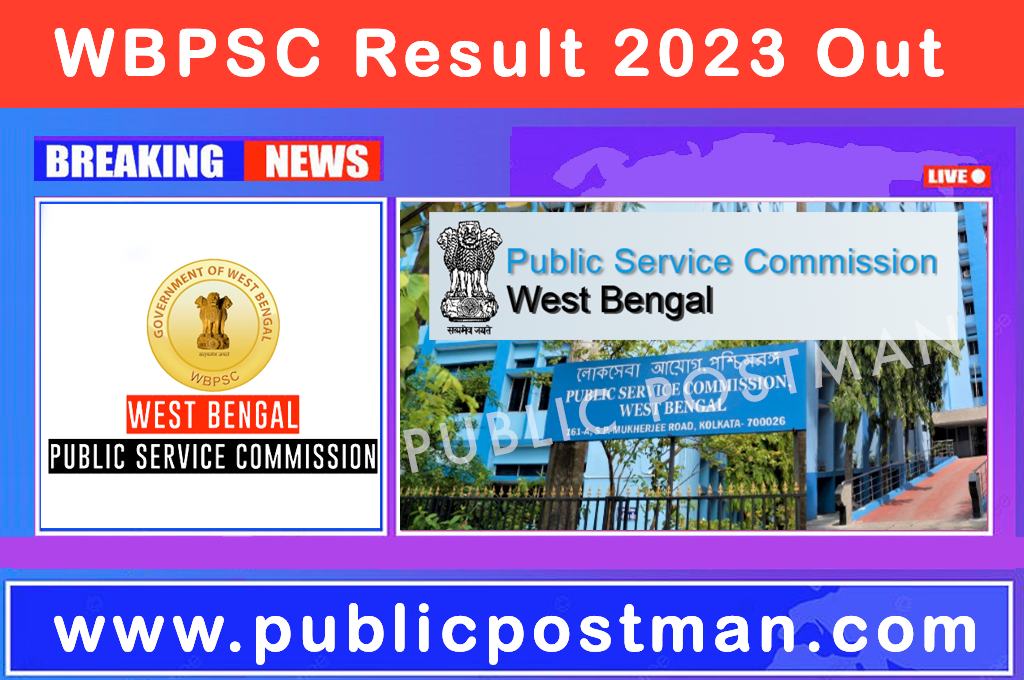 WBPSC Result 2023 Out