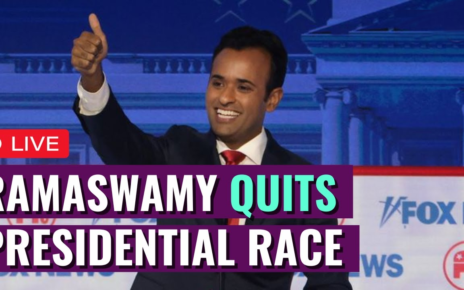 V Ramaswamy Quits Presidential Race